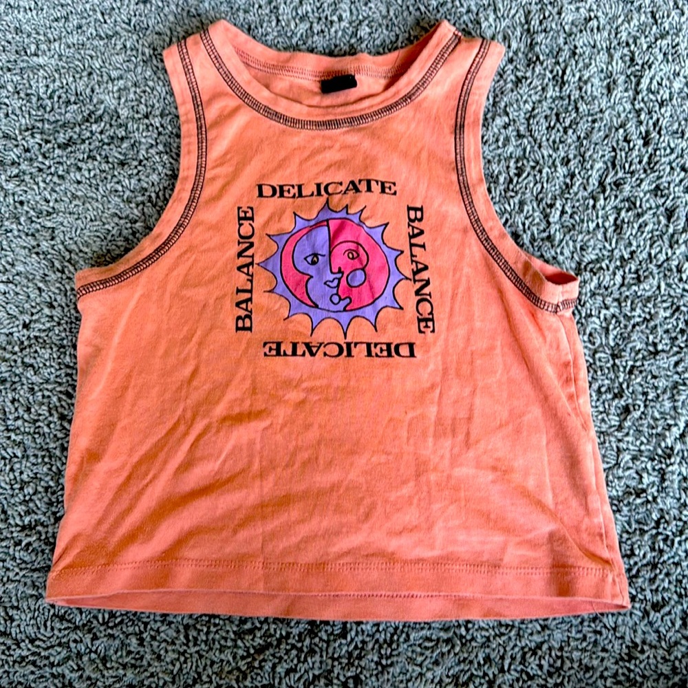 Urban outfitters sun and moon delicate crop top